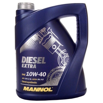 Image of Mannol Diesel Extra 10W-40 5 liter kan
