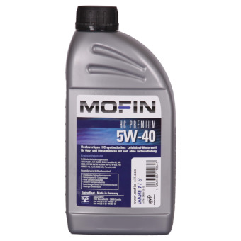 Image of Mofin HC Premium 5W-40 1 liter doos