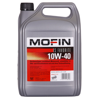 Image of Mofin TS Favorite 10W-40 5 liter kan