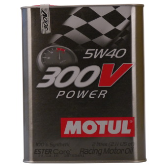 Image of Motul 300V Power 5W-40 2 liter doos