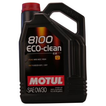 Image of Motul 8100 Eco-clean 0W-30 5 liter kan