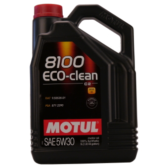 Image of Motul 8100 Eco-clean 5W-30 5 liter kan