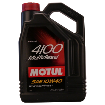 Image of Motul 4100 Multidiesel 10W-40 5 liter kan