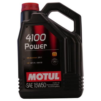 Image of Motul 4100 Power 15W-50 5 liter kan