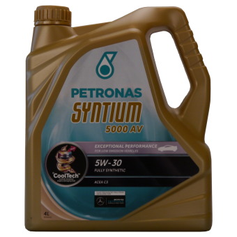 Image of Petronas SYNTIUM 5000 AV 5W-30 4 liter kan
