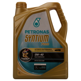 Image of Petronas SYNTIUM 7000 0W-40 5 liter kan