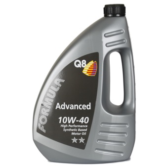 Image of Q8 Oils Formula Advanced 10W-40 Motorolie 4 liter kan