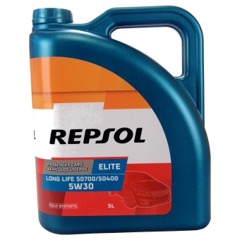 Image of Repsol Elite Long Life 5W-30 507.00/504.00 5 liter doos