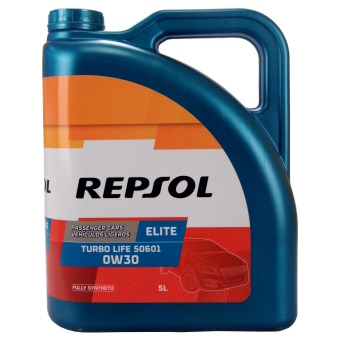 Image of Repsol Elite Turbo Life 0W-30 506.01 5 liter doos