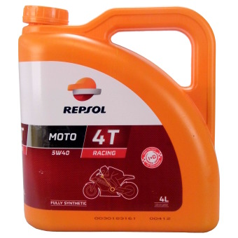 Image of Repsol Moto Racing 4T 5W-40 4 liter doos