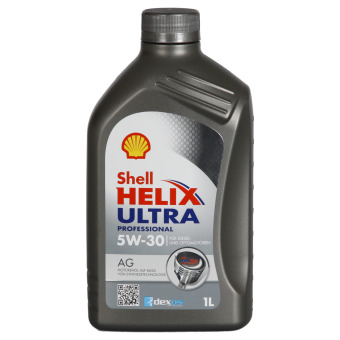 Image of Shell Helix Ultra Professional AG 5W-30 1 liter doos