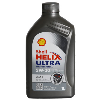 Image of Shell Helix Ultra Professional AM-L 5W-30 1 liter doos