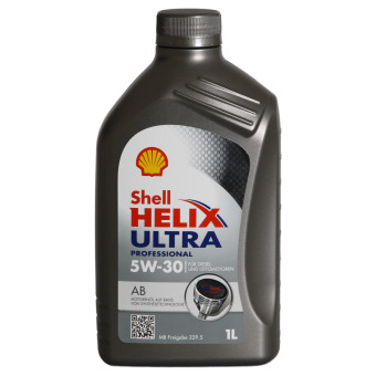 Image of Shell Helix Ultra Professional AB 5W-30 1 liter doos