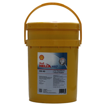 Image of Shell Helix HX7 5W-40 20 liter bidon