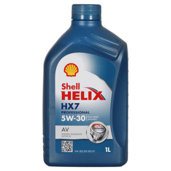 Image of Shell Helix HX7 Professional AV 5W-30 1 liter doos