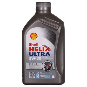 Image of Shell Helix Ultra 5W-30 ECT C3 1 liter doos