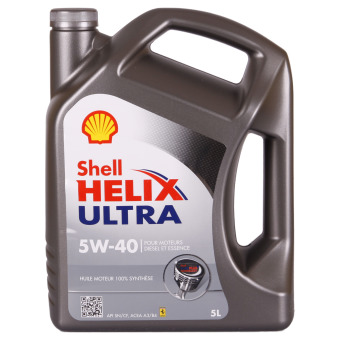 Image of Shell Helix Ultra 5W-40 5 liter kan