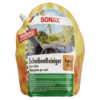 Image of Sonax ScheibenReiniger Zomer Gebrauchsfertig Tropical Sun 3 liter doos
