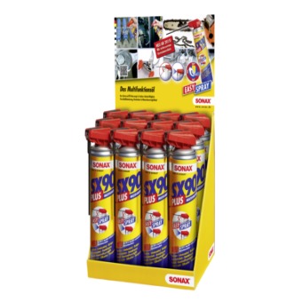 SX90 PLUS m. EasySpray 400 ml Thekendisplay SX90 PLUS m. EasySpray 400 ml Thekendisplay