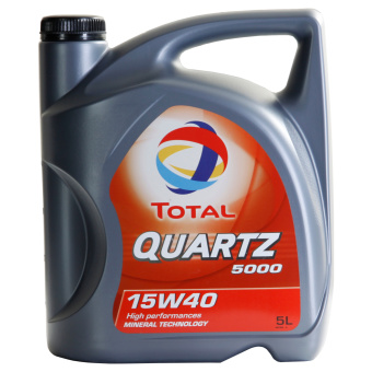 Image of Total QUARTZ 5000 15W-40 5 liter kan