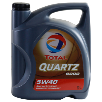 Image of Total QUARTZ 9000 5W-40 5 liter kan