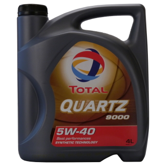 Image of Total QUARTZ 9000 5W-40 4 liter kan