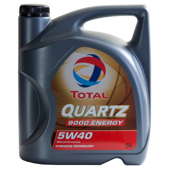 Image of Total QUARTZ 9000 ENERGY 5W-40 5 liter kan