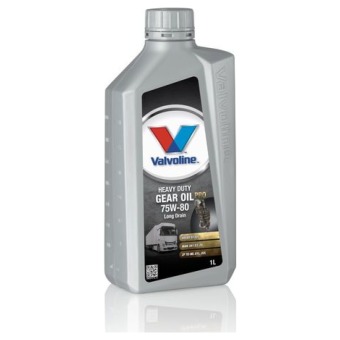 Image of Valvoline Heavy Duty Gear Oil PRO 75W-80 LD 1 liter doos