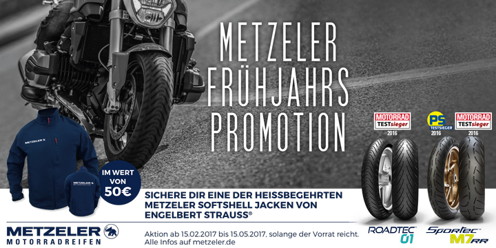 Metzeler Frühjahrs Promotion 2017
