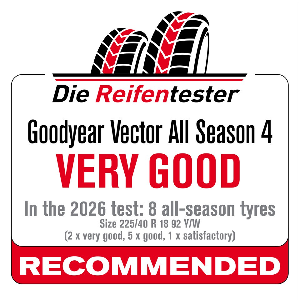 Tyre tester recommendation for Goodyear Vector All Season 4