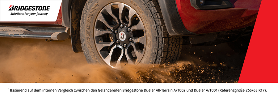 DUELER ALL TERRAIN A/T002 LEISTUNGSBEREIT – EGAL AUF WELCHEM UNTERGRUND