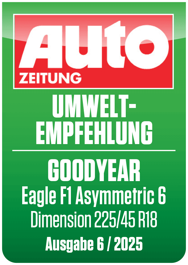 Goodyear hat eine Umweltempfehlung