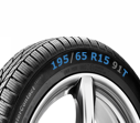 Reifengröße, Reifenbreite und DOT Nummer
