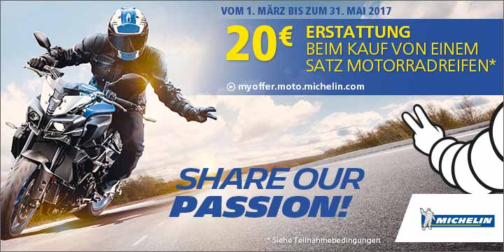 Michelin Aktion - Share our passion!