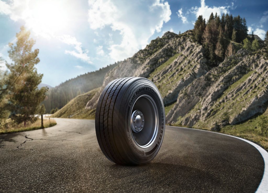Nouveau pneu pour essieux remorques dans la gamme Conti Hybrid Génération 3+