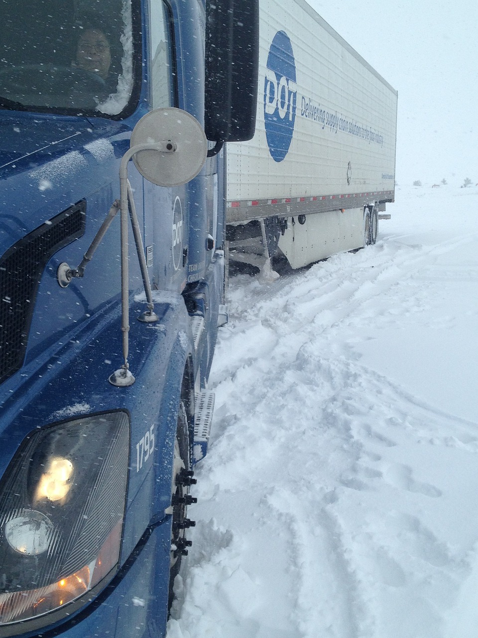 Vinterdäck för lastbil