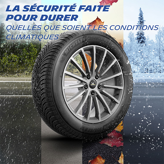 Pneu été certifié hiver 195/65R15 95V XL Michelin CrossClimate