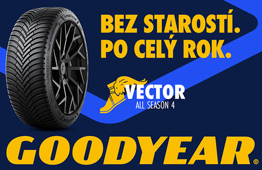 Propagační akce na pneumatiky Goodyear 2026