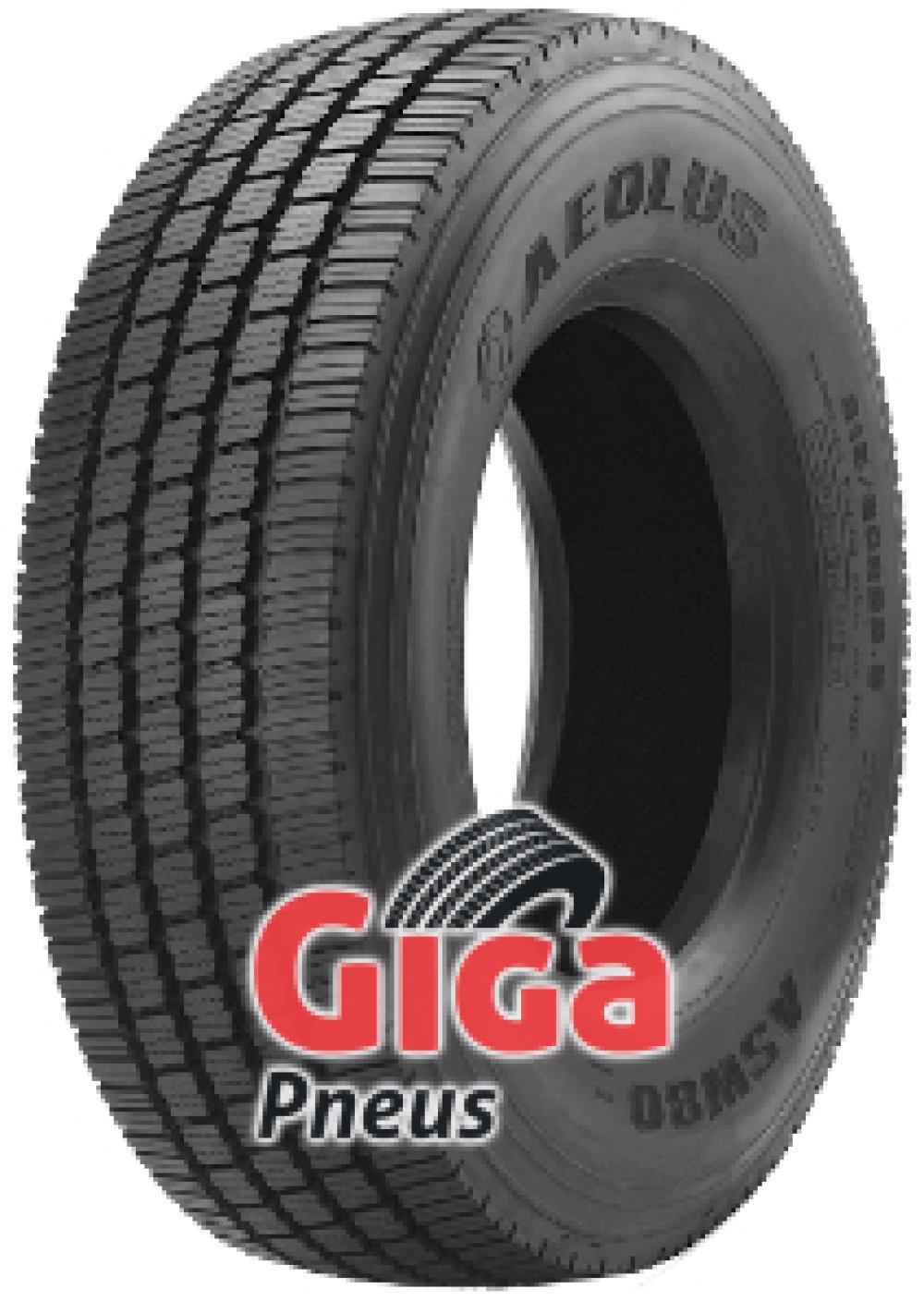 Aeolus ASW80 ( 385/55 R22.5 158L 20PR Marca dupla 160K ) Aeolus ASW80 ( 385/55 R22.5 158L 20PR Marca dupla 160K )