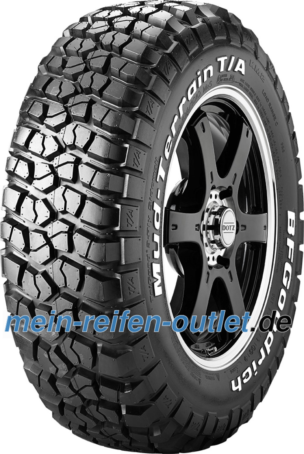 BF Goodrich Mud-Terrain T/A KM 2 ( LT285/75 R16 116/113Q POR ) BF Goodrich Mud-Terrain T/A KM 2 ( LT285/75 R16 116/113Q POR )