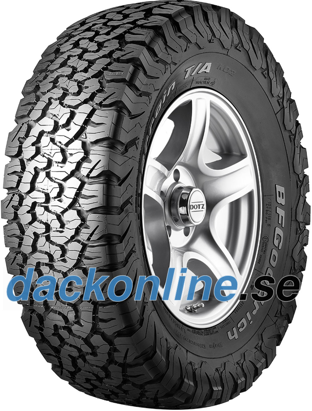 BF Goodrich All-Terrain T/A KO2 LT215/75 R15 100/97S 6PR