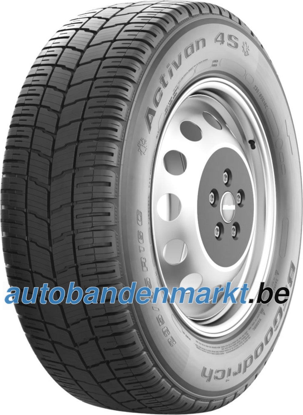 BF Goodrich Activan 4S ( 195/65 R16C 104/102T 8PR EV Suitable )