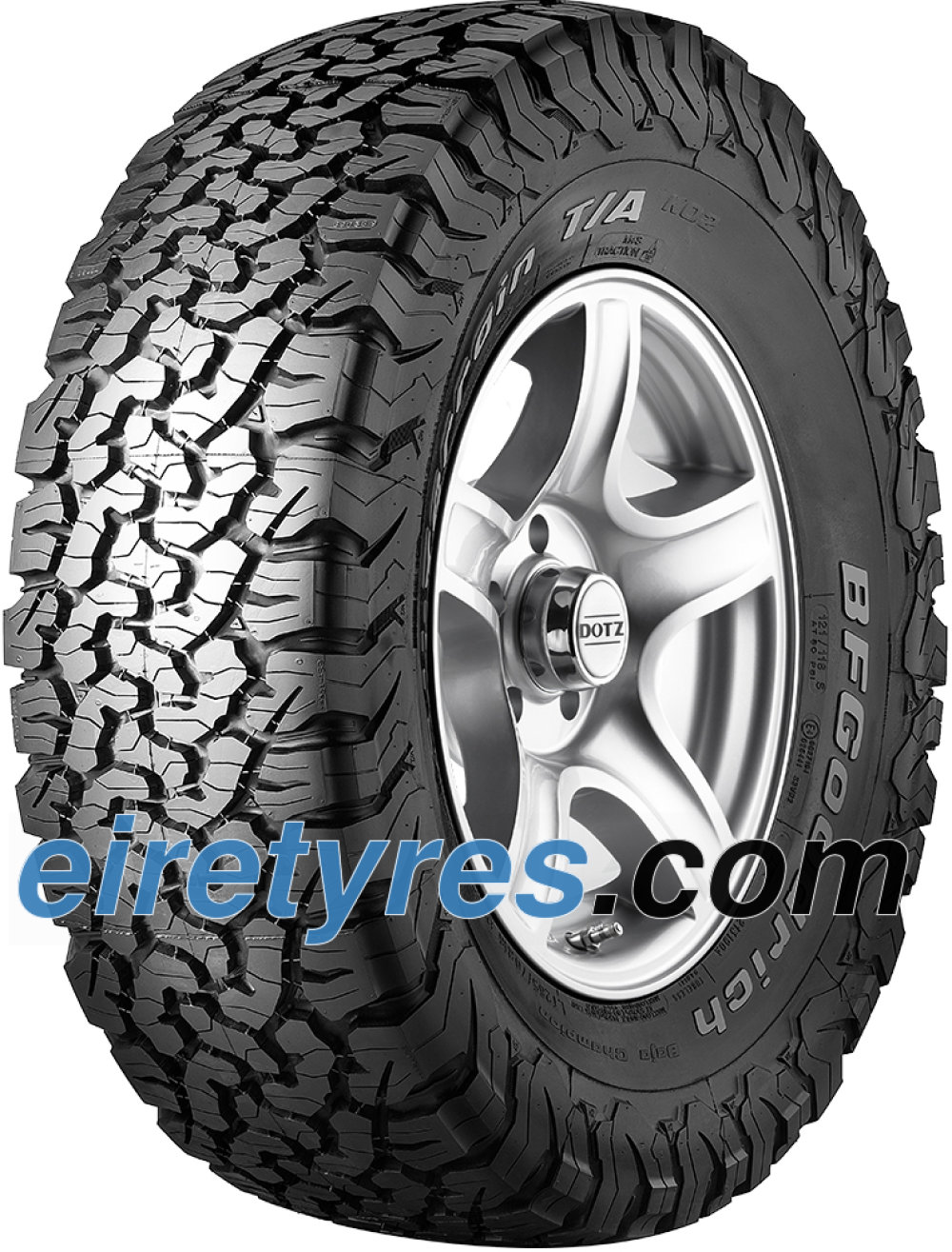 BF Goodrich All-Terrain T/A KO2 ( LT265/65 R18 117/114R 8PR RWL )