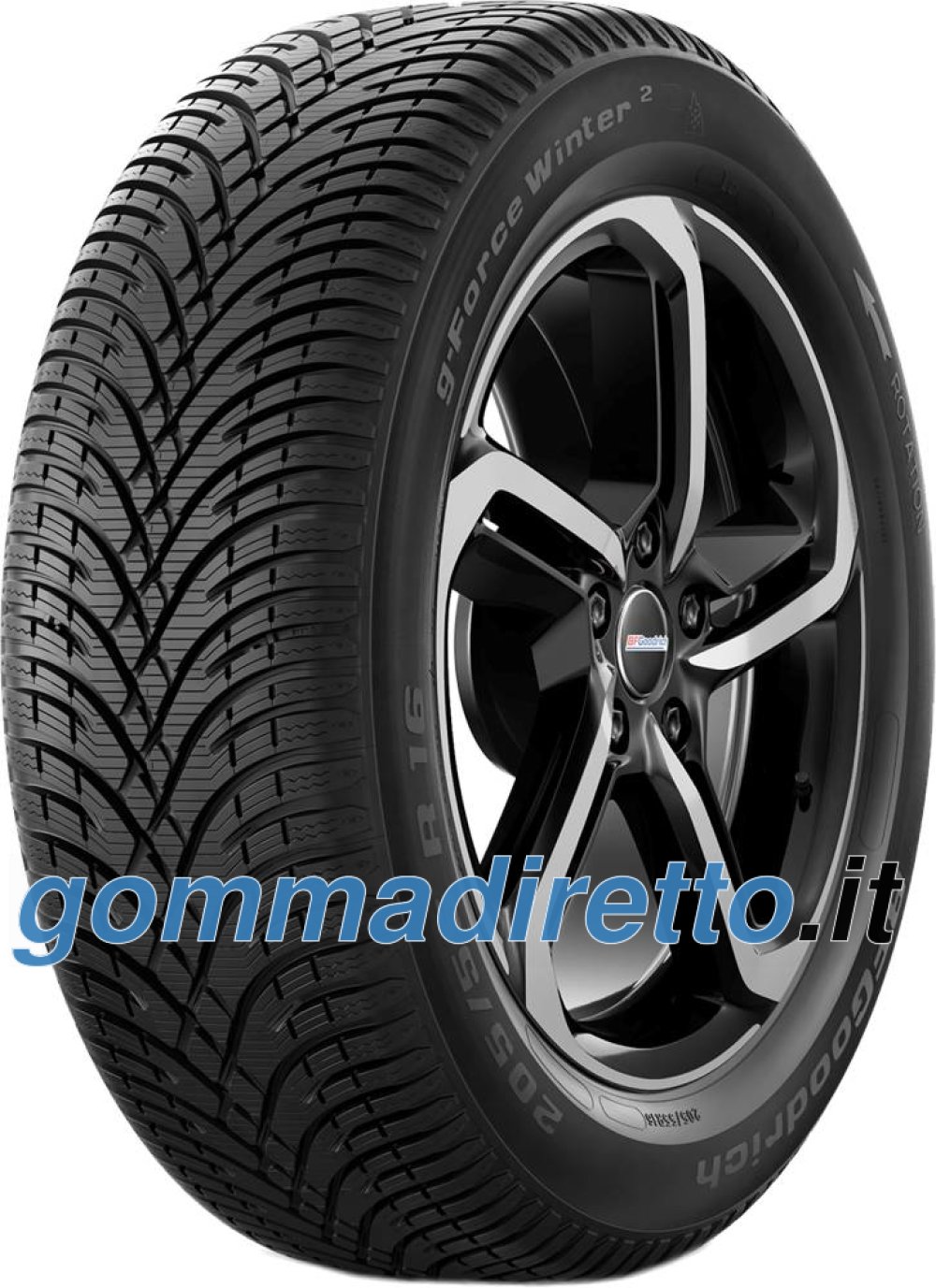 Image of BF Goodrich g-Force Winter 2 ( 195/65 R14 89T DOT2020 )