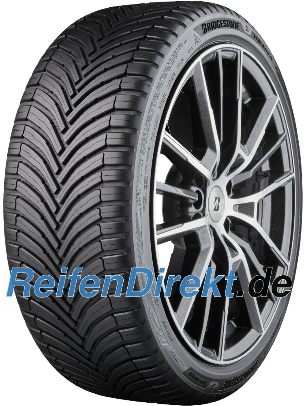 Bridgestone Turanza All season 6 ( 255/40 R21 102Y XL, mit Felgenschutz (MFS), Enliten / EV )