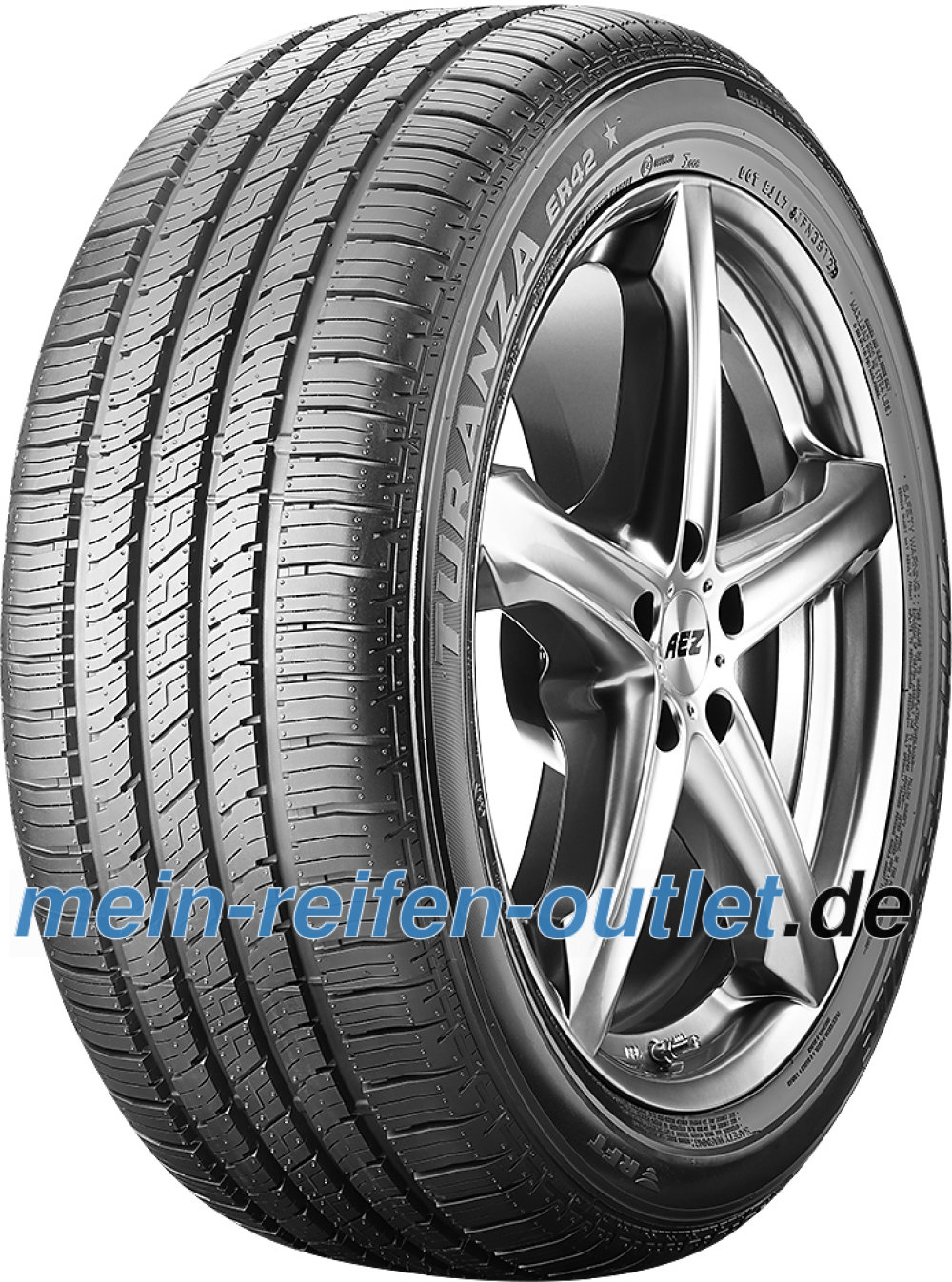 Bridgestone Turanza ER 42 RFT ( 245/50 R18 100W runflat, * ) Bridgestone Turanza ER 42 RFT ( 245/50 R18 100W runflat, * )