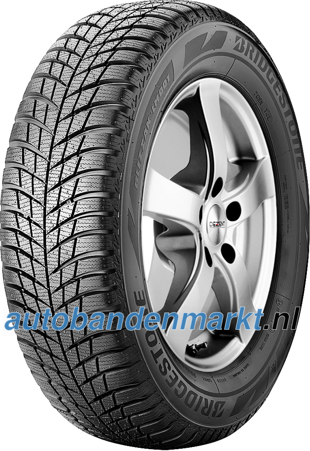 Afbeelding van Bridgestone Blizzak LM 001 RFT ( 225/50 R17 98H XL *, runflat )