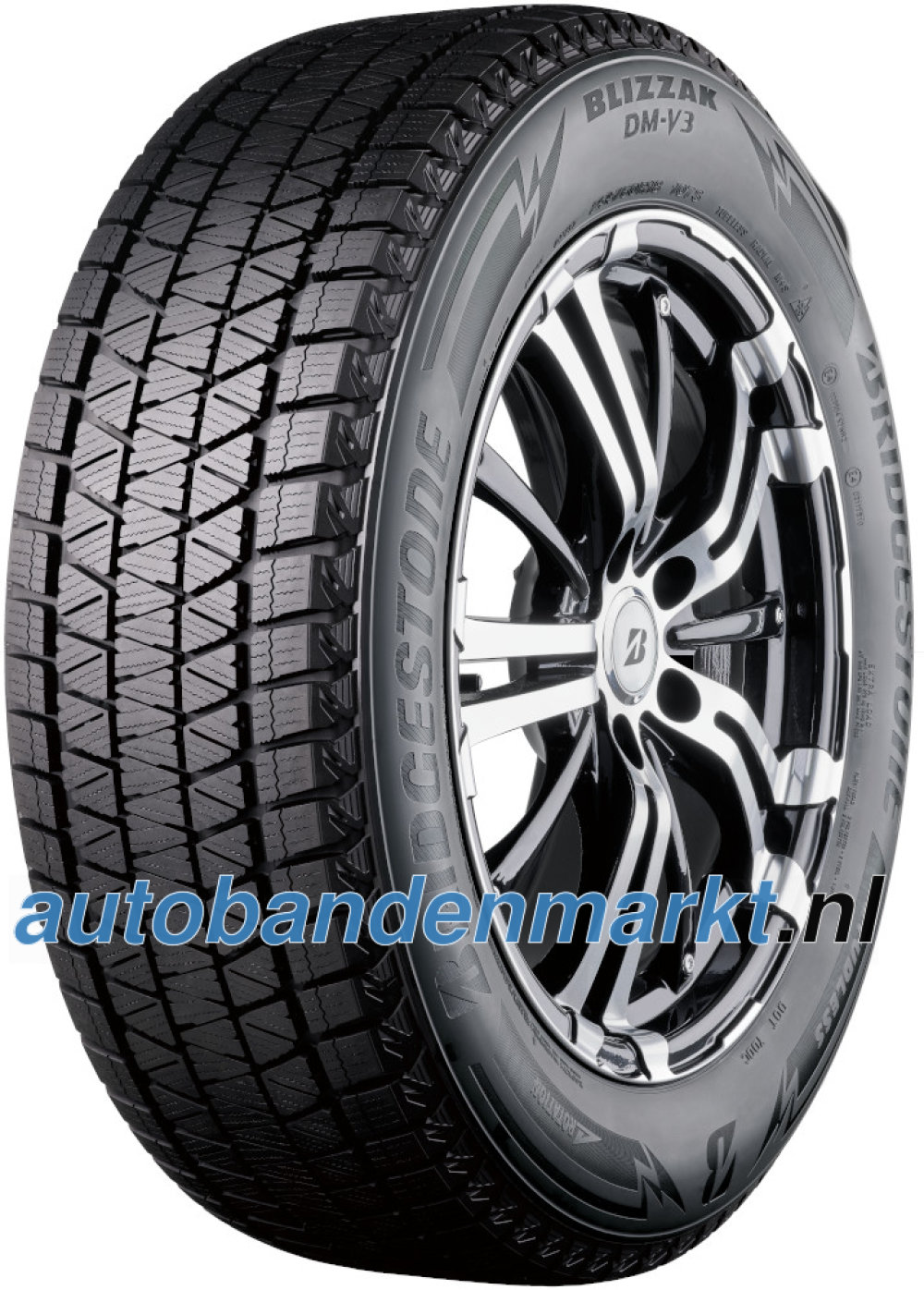 Afbeelding van Bridgestone Blizzak DM V3 ( 225/55 R18 98T EVc, Nordic compound )