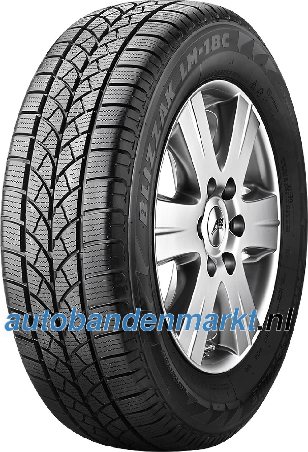 Afbeelding van Bridgestone Blizzak LM-18 C ( 215/65 R16C 106/104T 6PR )