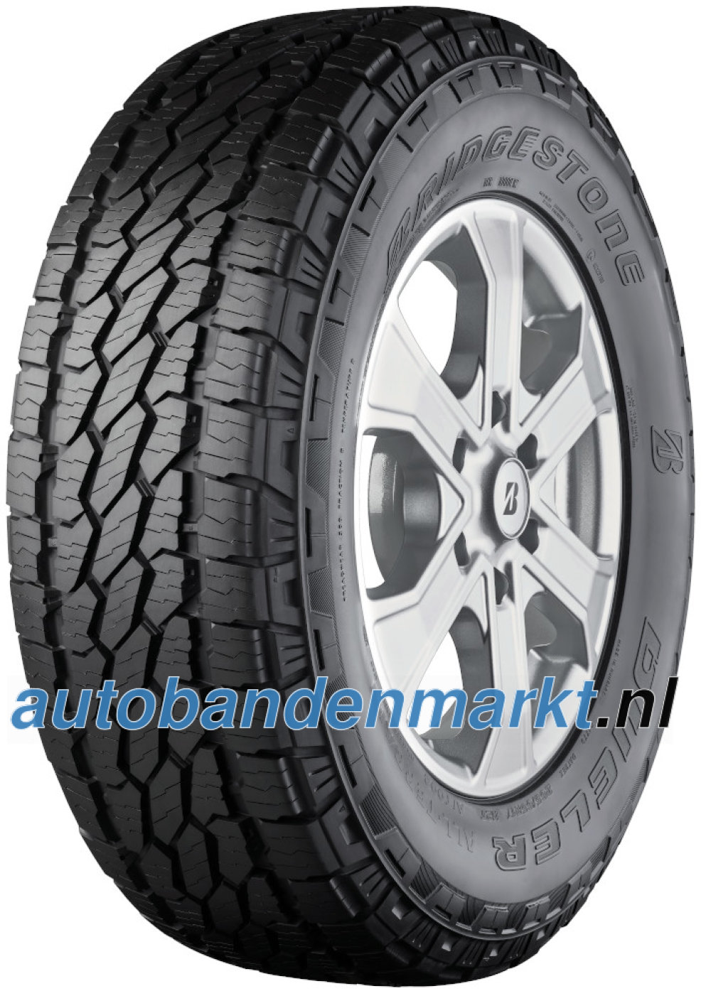 Afbeelding van Bridgestone Dueler All Terrain A/T002 RFT ( 285/40 R19 107W XL EVc, L, met velgrandbescherming (MFS), runflat )